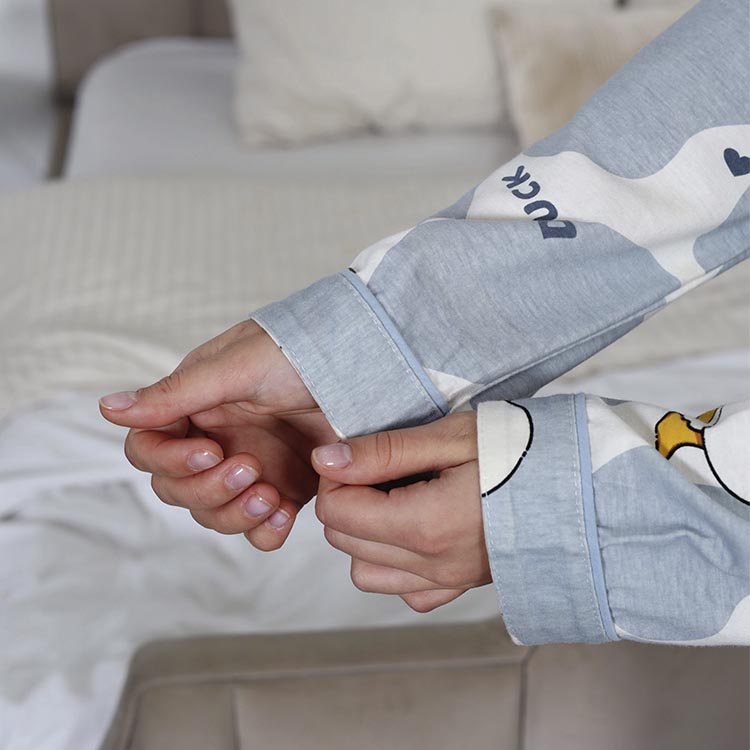 Пижама хлопковая розовая (брюки и рубаха), р-ры 40-48